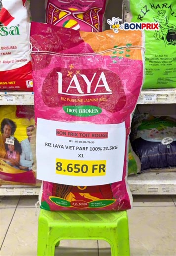 Promo sacs de riz Bonprix Yopougon Toit Rouge - offre et contact