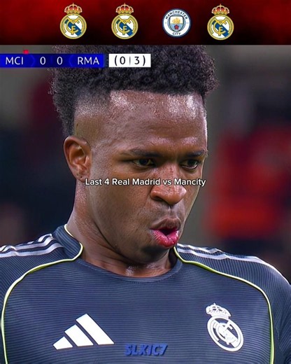 Last 4 Real Madrid vs Mancity Matches 🥶☠️