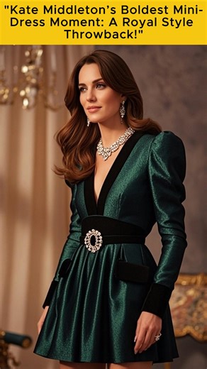 19K views · 1.8K reactions | Kate Middleton’s Boldest Mini-Dress Moment: A Royal Style Throwback! #KateMiddleton #RoyalFashion #MiniDress #StyleThrowback | Natural Spray | Facebook