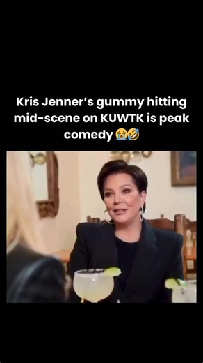 Celebrity Media on Instagram: "Kris Jenner delivered one of the funniest and most instantly iconic moments in Keeping Up With the Kardashians history when her gummy finally kicked in during a 2022 filming session. Fans watched as the legendary momager shifted from composed and glamorous to unexpectedly goofy, sparking chaotic laughter from Khloé Kardashian and the rest of the crew. The moment quickly went viral across TikTok, Instagram, and Twitter, with viewers calling it peak Kardashian comedy