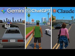 Gemini vs. ChatGPT vs. Claude: Recreating GTA from SCRATCH