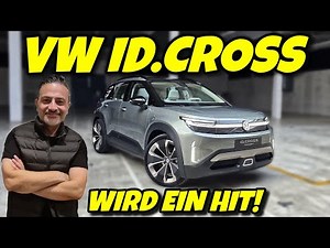 LEARNED from MISTAKES! VW ID.CROSS world premiere with all the facts & figures. #ev