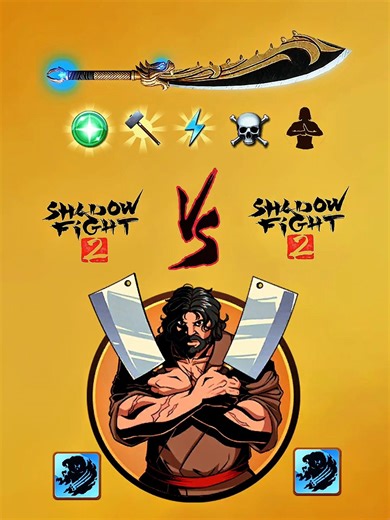 LEGENDARY DRAGON'S ROAR DADAO🔥🗿 VS BUTCHER ☠💣|#shadowfight2 #shorts #shortsfeed #edit