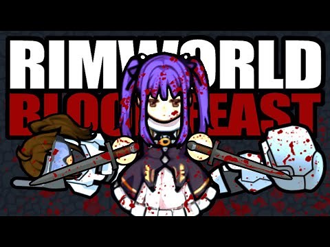 Building a Vampiric Empire on a Planet of ONLY Darkness | Rimworld: Blood Feast #1