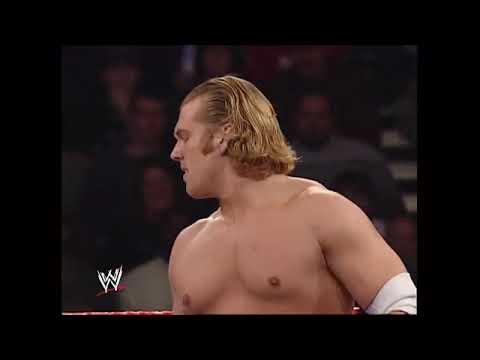 Chris Nowinski Vs Jeff Hardy WWE Raw October 23 2002