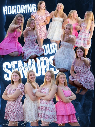 Senior Night for the HHS Girls Swim and Dive team. Tonight, 10/23, 6:00pm at the Hudson Pool. #seeyouatthepool #swimfast #Seniors2026 #WeAreRaiderProud #fabfour @peyton.kline4 @notclairec1 @celiaebben22 @jylianwhite | Hudson Raiders Swim and Dive Boosters