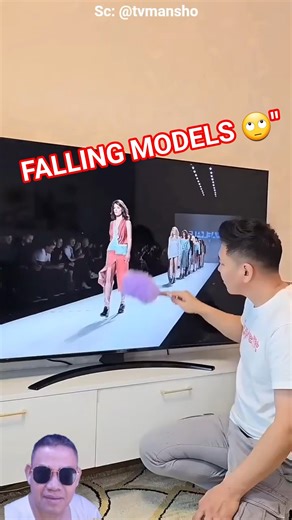 I made many models fall for me 🤣😛 #memes WTF