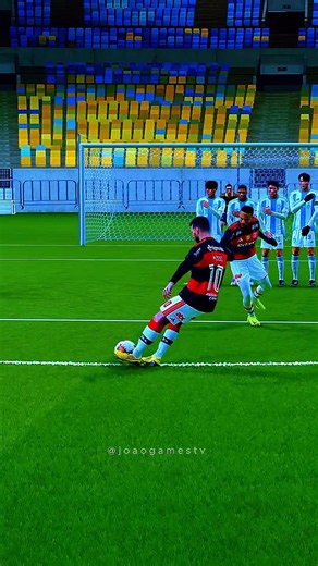 Messi & Neymar no Flamengo football. #shorts #gaming #foryou #freekick #subscribe