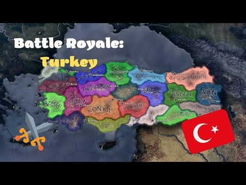 Battle Royale: Turkey - Hoi4 Timelapse