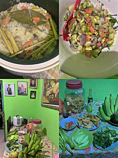 Buka puasa#masakan nasi liwet #lalapan pete#ikan asin ayam tempe goreng krupuk💚💚💚Masya Allah alhamdulilah. #ya kinyis kinyis ya pinter masak kiw kiw idamanmu mas🫶