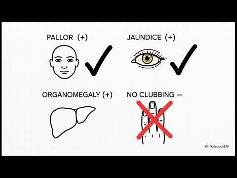 Clinical Differential Diagnosis of Organomegaly and Pallor | Pediatric Case Review