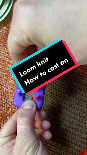 How to Loom Knit: Casting On Tutorial