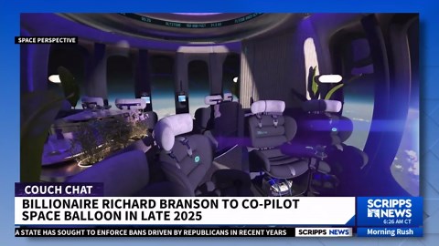 Richard Branson's Luxe Space Balloon: A Journey 20 Miles Up