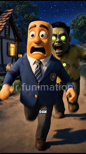 "Denis berubah menjadi Zombie. #animasi #animasulucu #funny #shorts