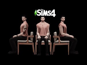Talking Sitting Happy | Animation Pack | The Sims 4