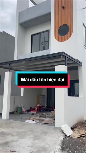 Mái dấu tôn hiện đại: chi tiết và hướng dẫn thi công