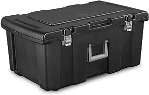 Sterilite 18429001 Foot Locker (1 Pack), Black