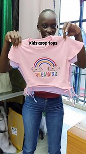 Kids crop tops Kshs 1000 2-12yrs | Mama boys shop Ke