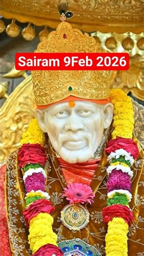 Sai Darshan 9/2/26#new#live#saibaba #viral #shorts #shortvideo #ytshorts #foryou #music #love #song