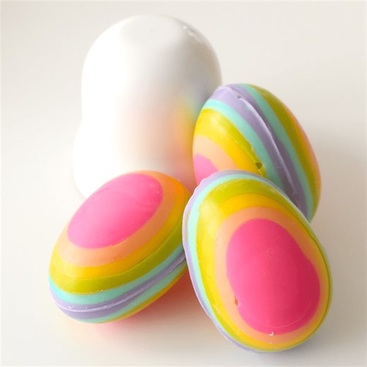 Rainbow Chocolate Eggs