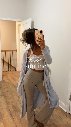 My night routine 🧸🎀🧖🏾‍♀️ #girlyaesthetic #nightroutine #ralphlauren