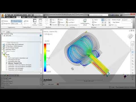 Moldflow Running a Conformal Cooling analysis