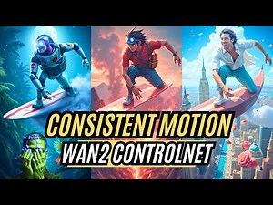 WAN 2.1 Video to Video using WanFun ControlNet in ComfyUI