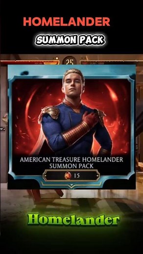 👇Huge MK Mobile Update: Homelander Summon Pack & Vought Tower!. #mkmobile #shorts #homelander