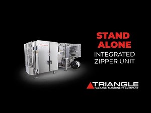 Make Any VFFS Bagger Zip Like a Triangle with the Stand Alone Zipper Unit