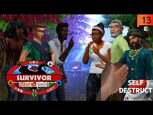 THE SURVIVOR SELF-DESTRUCTION | Survivor 3: Blood vs Water EP13 | The Sims 4