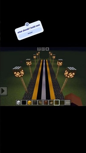 Building road in minecraft tutorial #minecraft