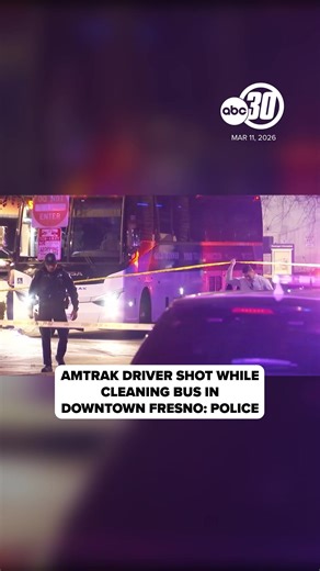 Fresno Police Investigate Shooting of Amtrak Bus Driver