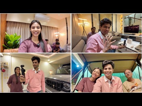 Navin camera madhe pahila Vlog 😍🎥