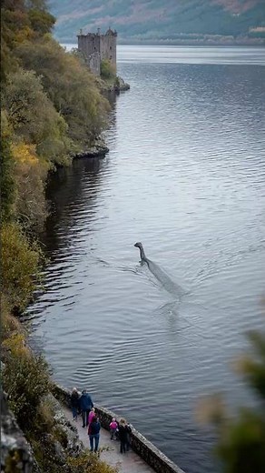 Giant Loch Ness Creature Filmed by Tourists