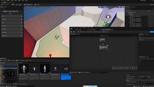UE Behavior Tree AI行为树