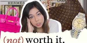 Woman flawlessly breaks down how luxury bags—and other designer brands—keep people 'poor'