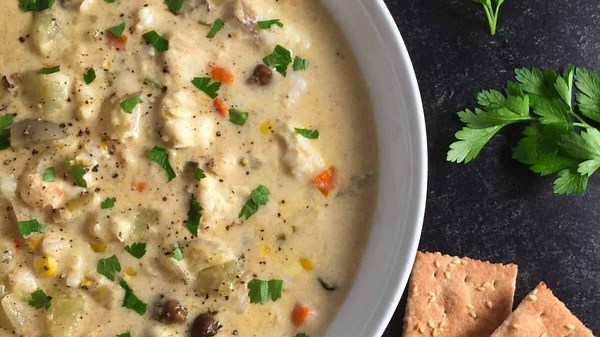 Creamy seafood chowder you'll make on repeat