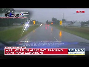 WRAL Weather Alert Day: Tracking rainy road conditions