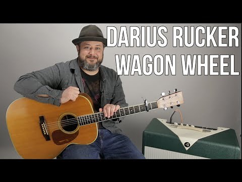 Wagon Wheel Darius Rucker Easy Acoustic Guitar Tutorial + Lesson