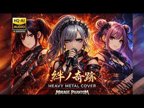 🎸絆ノ奇跡│MAN WITH A MISSION × milet│Heavy Metal Cover by MIRAGE PHANTOM