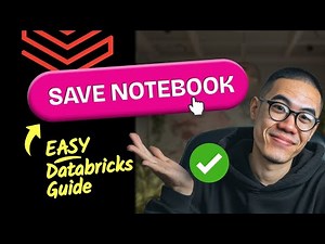 How to SAVE NOTEBOOK in Databricks (Step by Step)