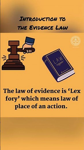 Introduction to the Evidence Law