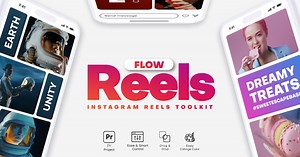 Clean Social Media Reels and Stories Template