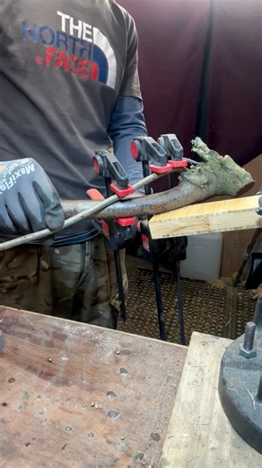 Blackthorn Sapling Braid, Dry Method Heat Gun Action, Fresh Stick Braid before seasoning 🥸 | Stick Culture