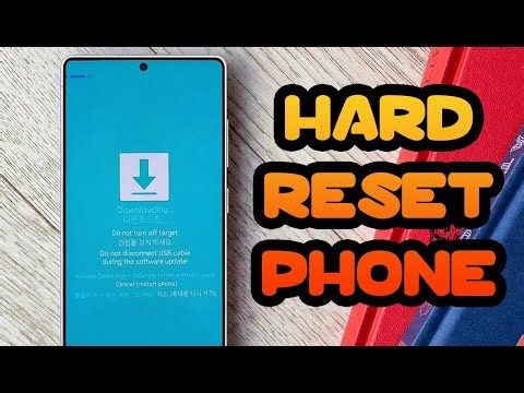 How to Hard Reset Android Phone with Computer !