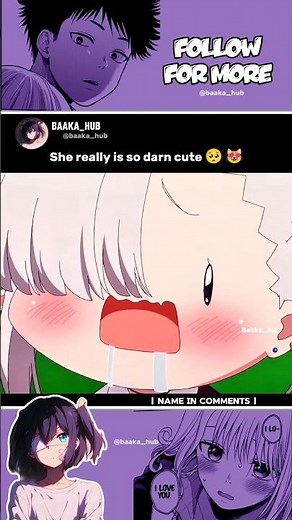 She really is so darn cute 🥺🥰|Li'l Miss Vampire Can't Suck Right|#anime #baakahub#kawaii