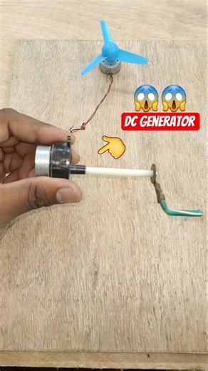 DIY DC Motor Generator That Actually Works #dcmotor #diy #experiment