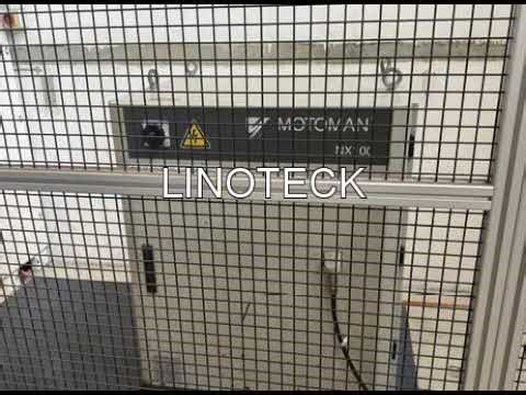 Programação robô industrial Yaskawa Motoman NX100 1810