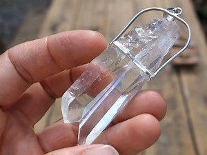 Incredible Brilliance! XXL TWIN FLAME HIMALAYAN QUARTZ PENDANT ** NEWLY LISTED~Available Here: http://www.earthfamilycrystals.com/incredible-brilliance-xxl-twin-flame-himalayan-quartz-pendant-in-sterling-silver-includes-silver-chain/ Himalayan Quartz are eager to speak-teach-initiate us and to empower us. These crystals reject programming, refusing to be used as tools. Rather, they are eager to Speak-Teach-Initiate. One has to develop a sense of respect and surrender to listen to them, to hear t