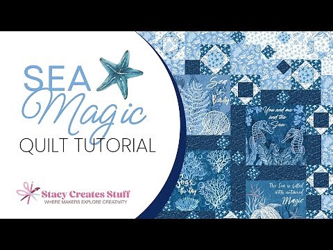 Elegant Ocean-Themed Quilt That Looks Hard (But Isn’t!)